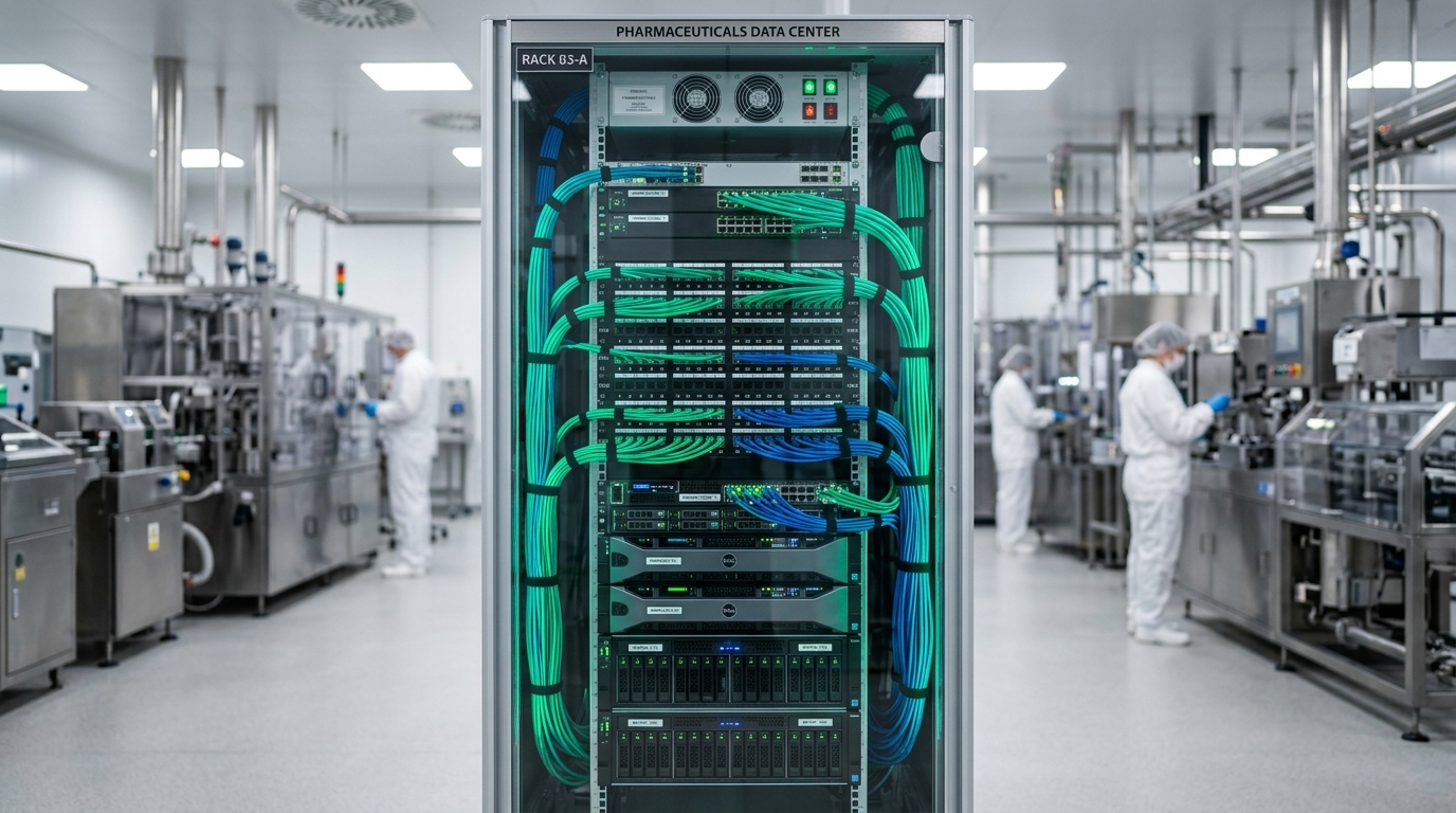 Re-Racking baie serveurs de production - IPS Saïd Jebel El Oust